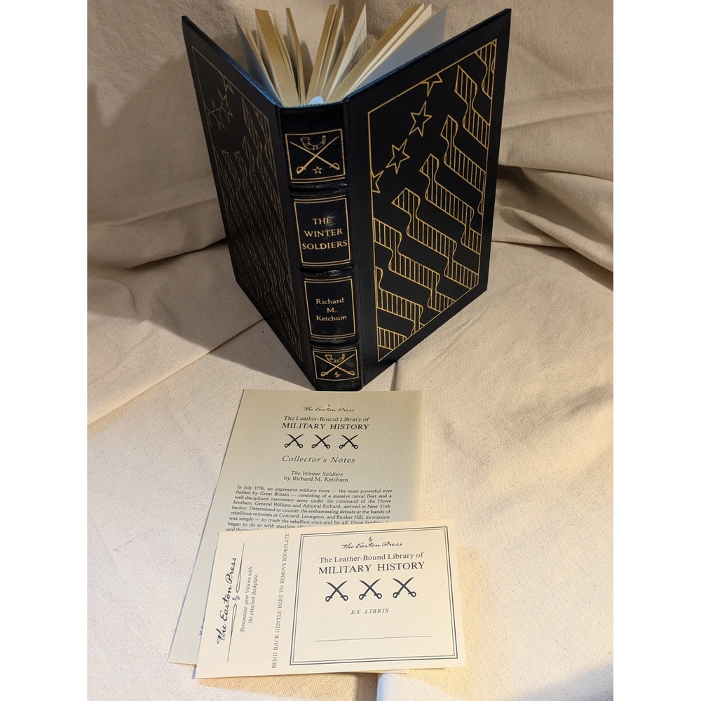 Easton Press The‎ Winter Soldiers Richard Ketchum Leather Bound Military History